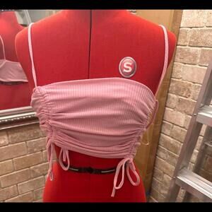 Pink two piece set tank top and pants Size S